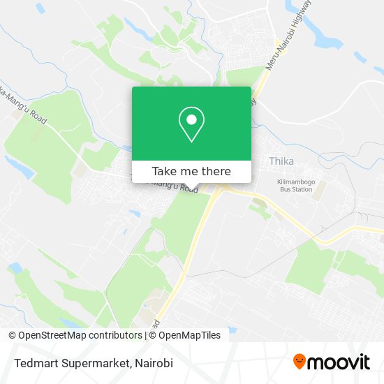 Tedmart Supermarket map