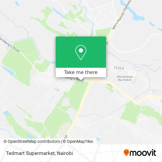 Tedmart Supermarket map