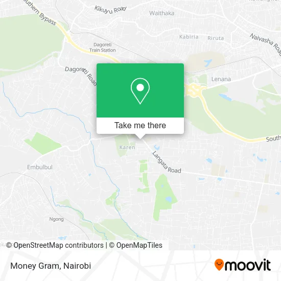 Money Gram map
