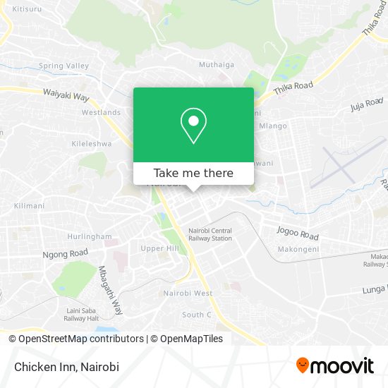 Chicken Inn map