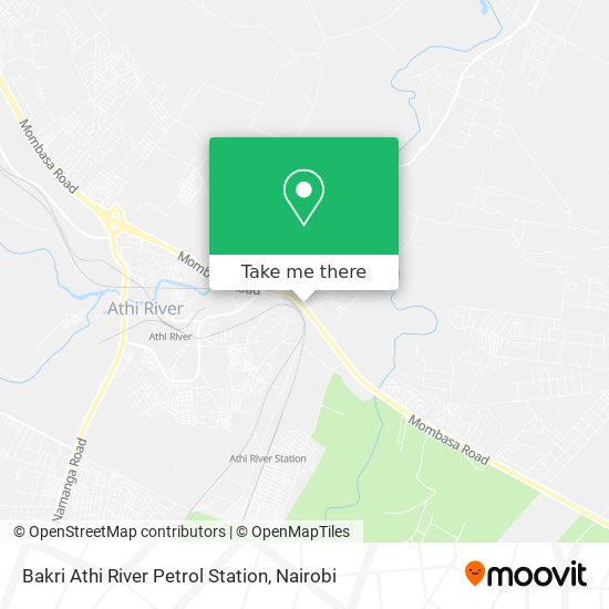 Bakri Athi River Petrol Station map