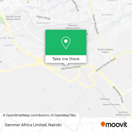 Sammer Africa Limited map