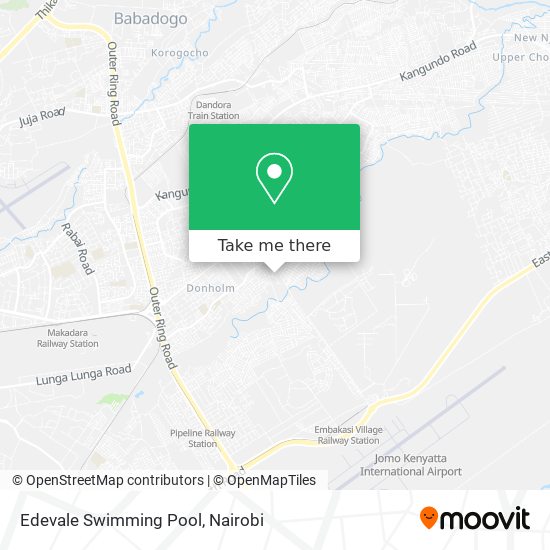 Edevale Swimming Pool map