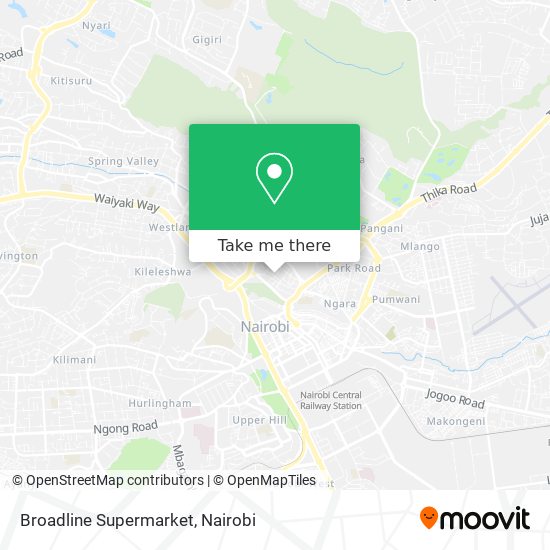 Broadline Supermarket map