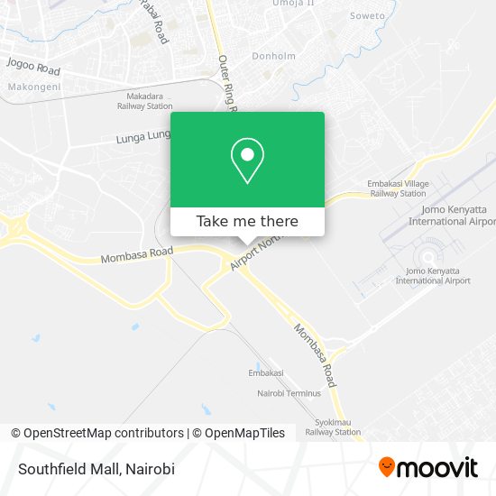 Southfield Mall map