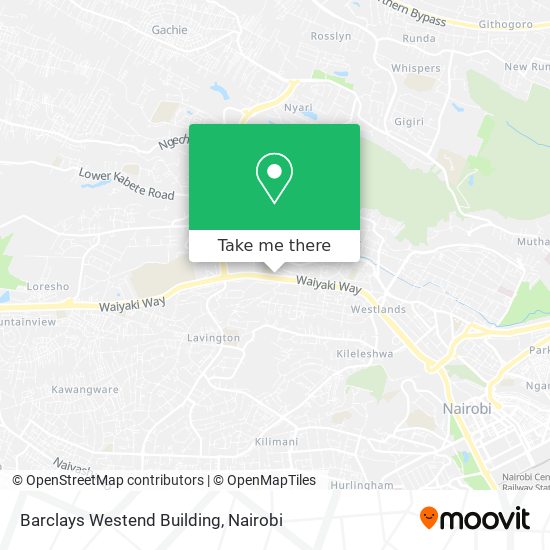 Barclays Westend Building map