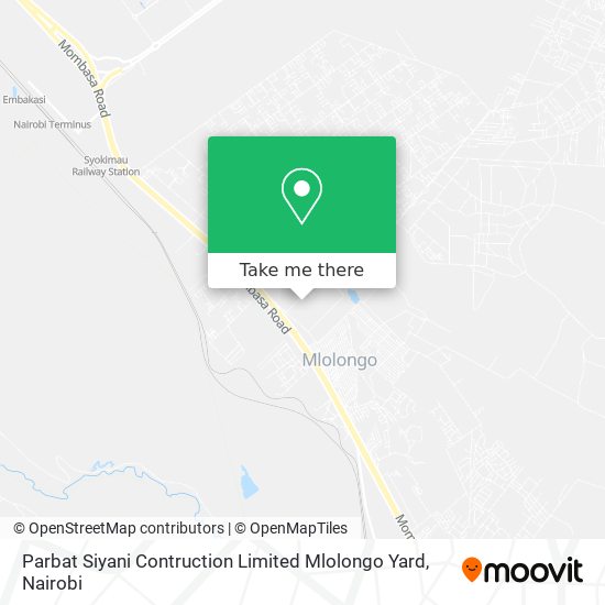 Parbat Siyani Contruction Limited Mlolongo Yard map