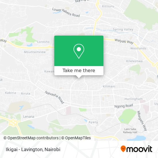 Ikigai - Lavington map