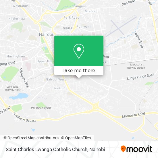 Saint Charles Lwanga Catholic Church map