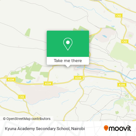 Kyuna Academy Secondary School map