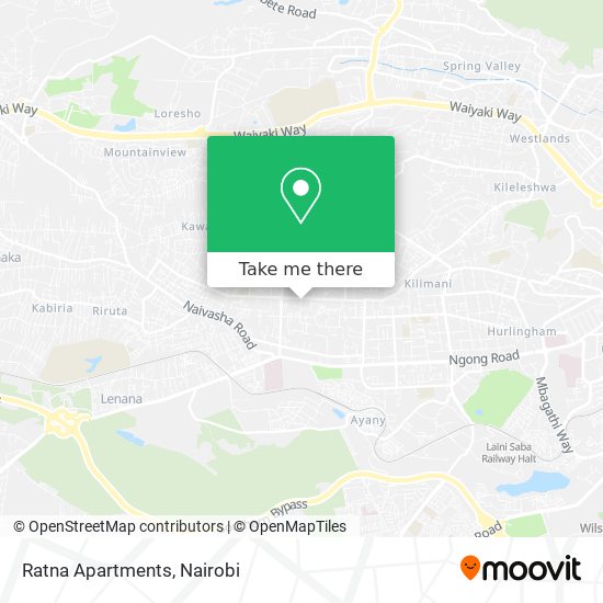 Ratna Apartments map