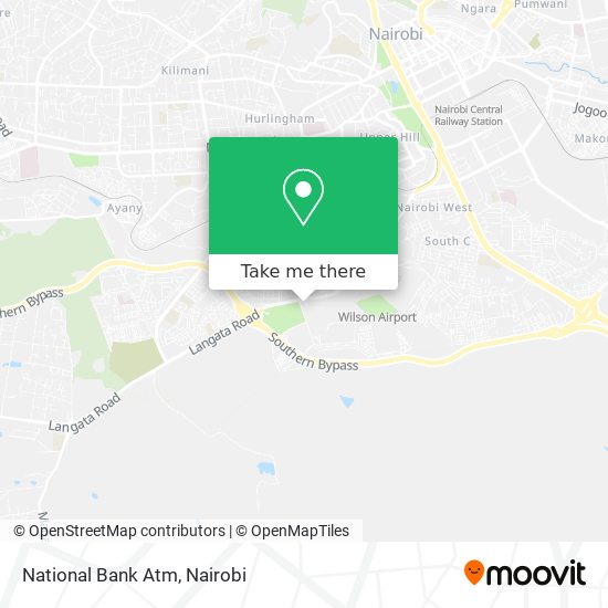 National Bank Atm map
