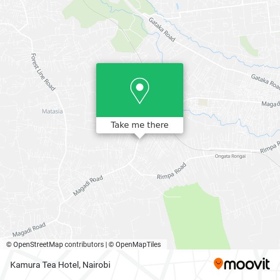 Kamura Tea Hotel map