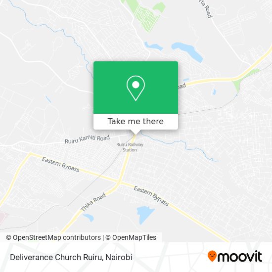 Deliverance Church Ruiru map