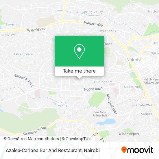 Azalea-Caribea Bar And Restaurant map