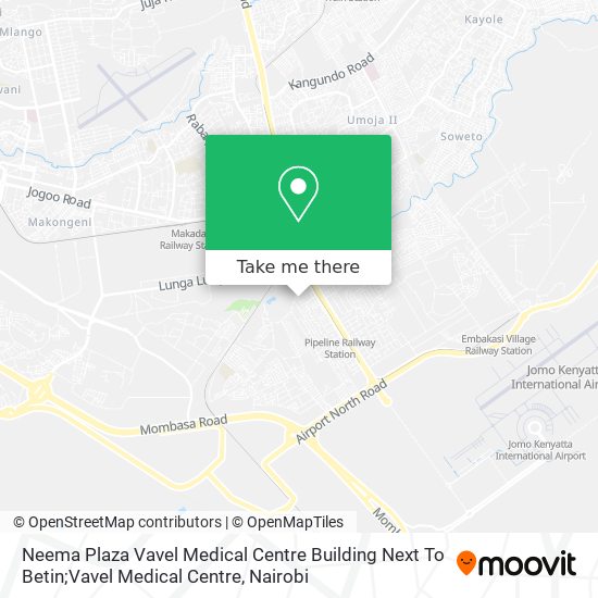 Neema Plaza Vavel  Medical Centre Building Next To Betin;Vavel Medical Centre map
