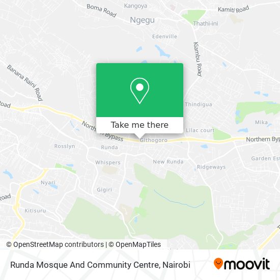 Runda Mosque And Community Centre map
