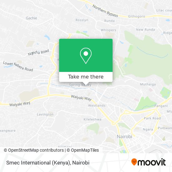 Smec International (Kenya) map