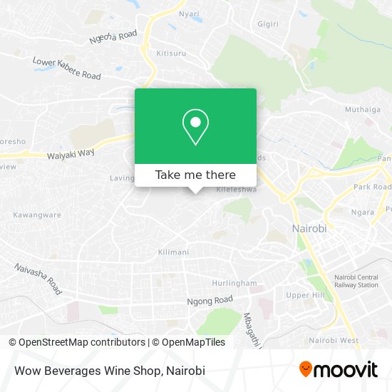 Wow Beverages Wine Shop map