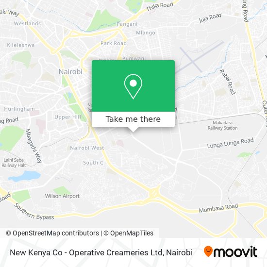 New Kenya Co - Operative Creameries Ltd map