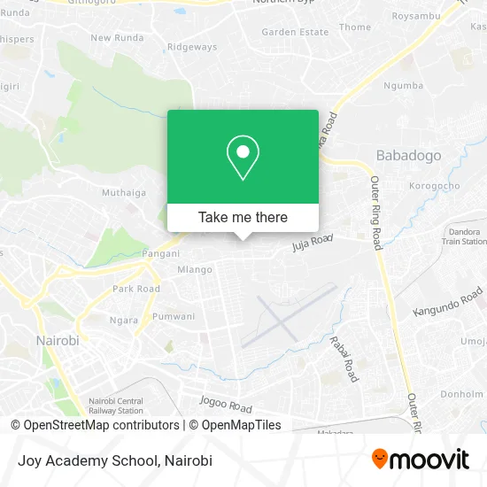 Joy Academy School map