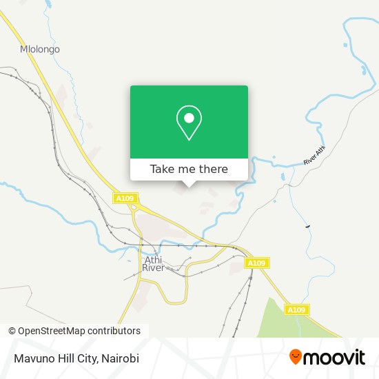 Mavuno Hill City map