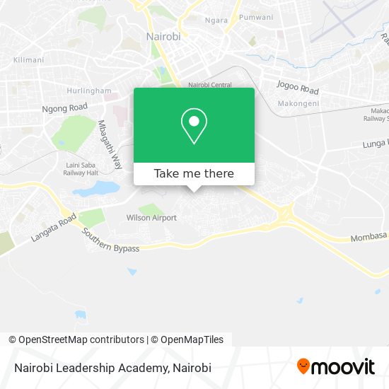 Nairobi Leadership Academy map