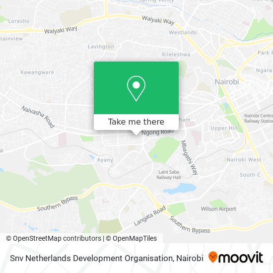 Snv Netherlands Development Organisation map