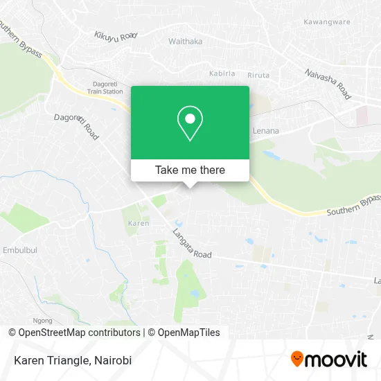 Karen Triangle map