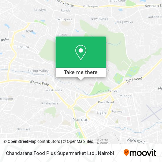 Chandarana Food Plus Supermarket Ltd. map