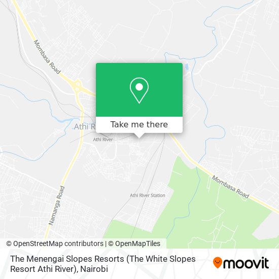 The Menengai Slopes Resorts (The White Slopes Resort Athi River) map