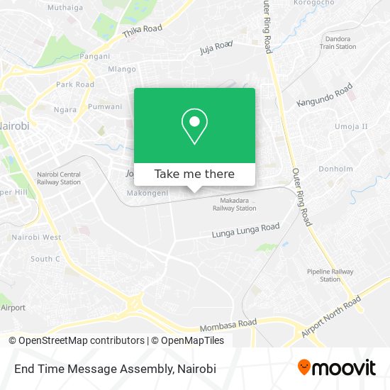 End Time Message Assembly map