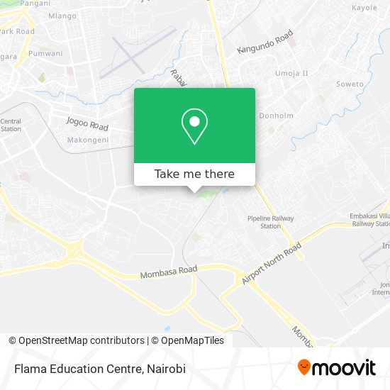 Flama Education Centre map