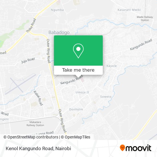 Kenol Kangundo Road map