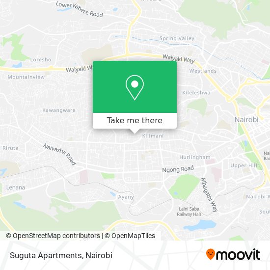 Suguta Apartments map