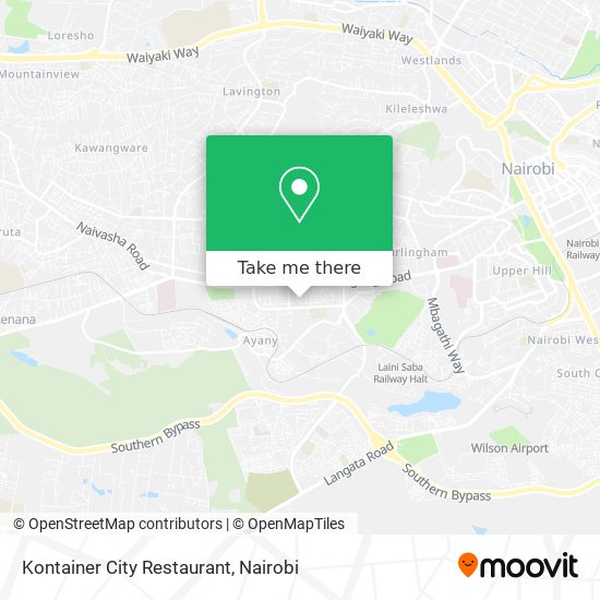 Kontainer City Restaurant map