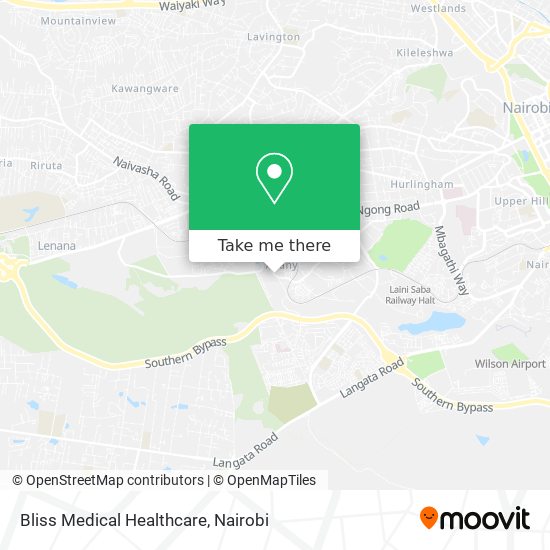 Bliss Medical Healthcare map