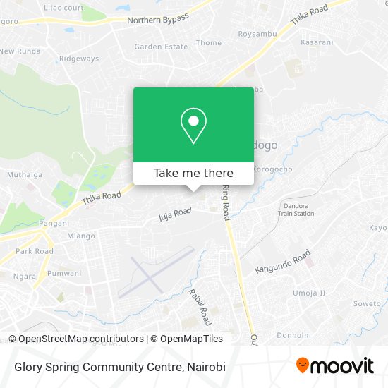 Glory Spring Community Centre map