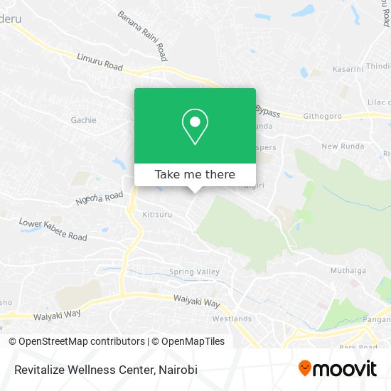 Revitalize Wellness Center map