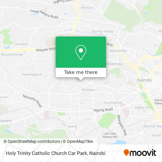 Holy Trinity Catholic Church Car Park map