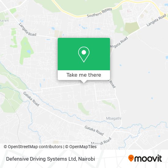 Defensive Driving Systems Ltd map