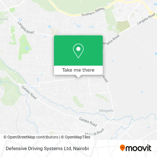 Defensive Driving Systems Ltd map