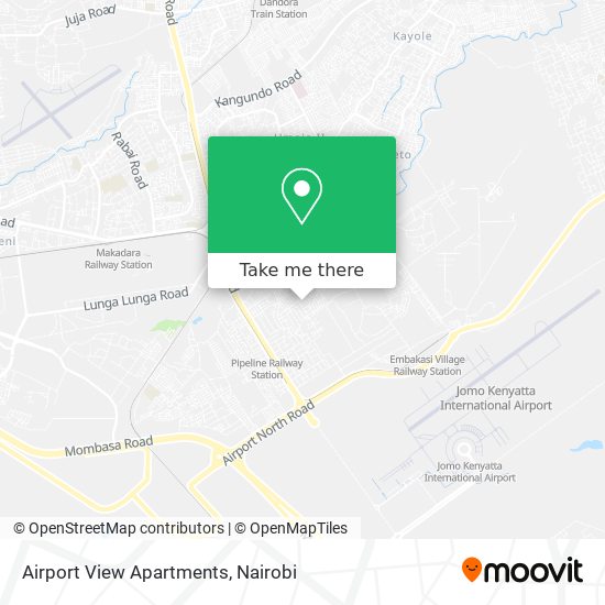 Airport View Apartments map
