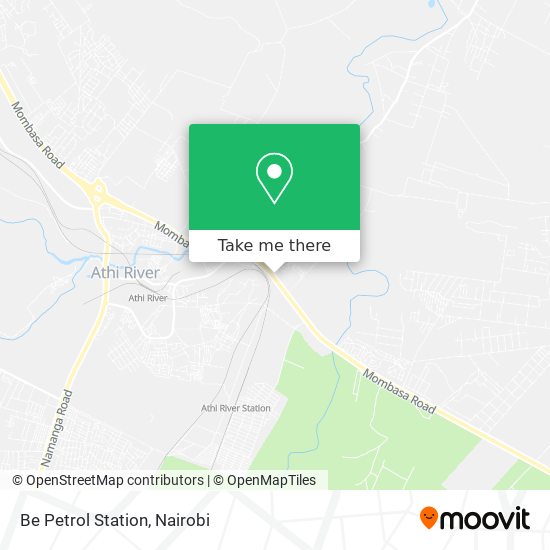 Be Petrol Station map