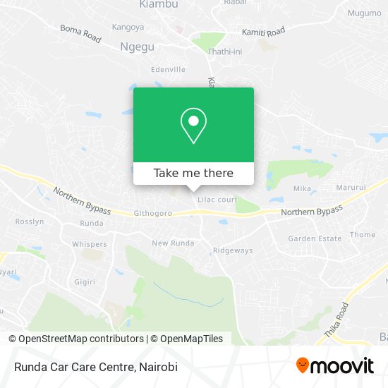 Runda Car Care Centre map