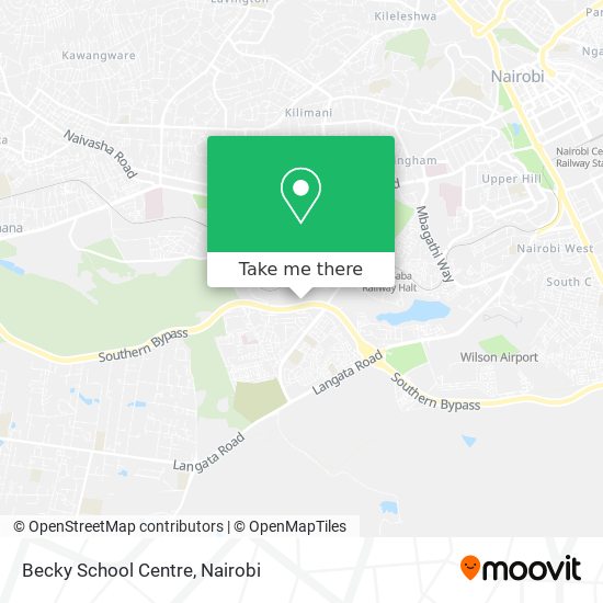 Becky School Centre map