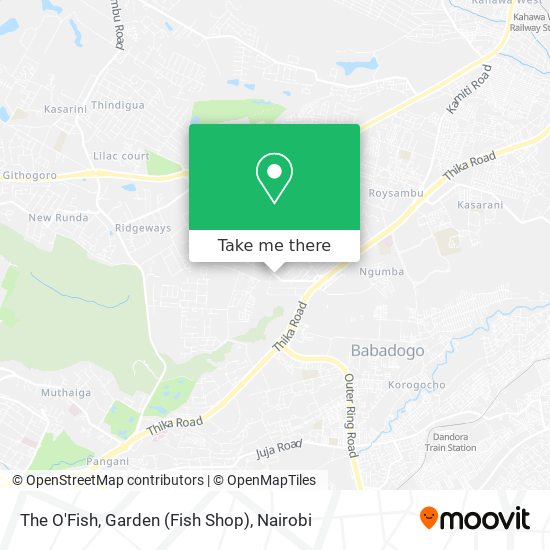 The O'Fish, Garden (Fish Shop) map