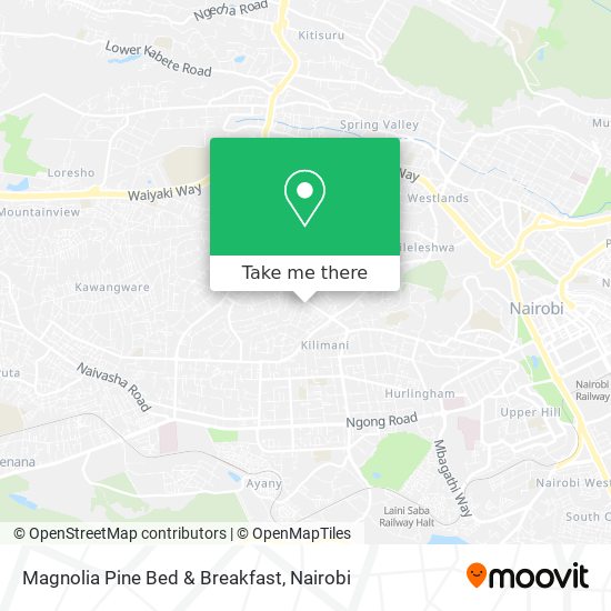 Magnolia Pine Bed & Breakfast map