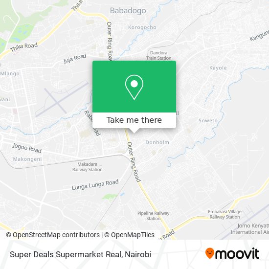 Super Deals Supermarket Real map