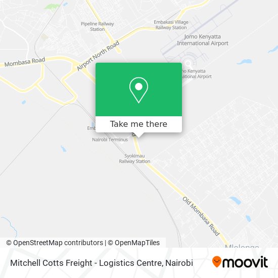 Mitchell Cotts Freight - Logistics Centre map